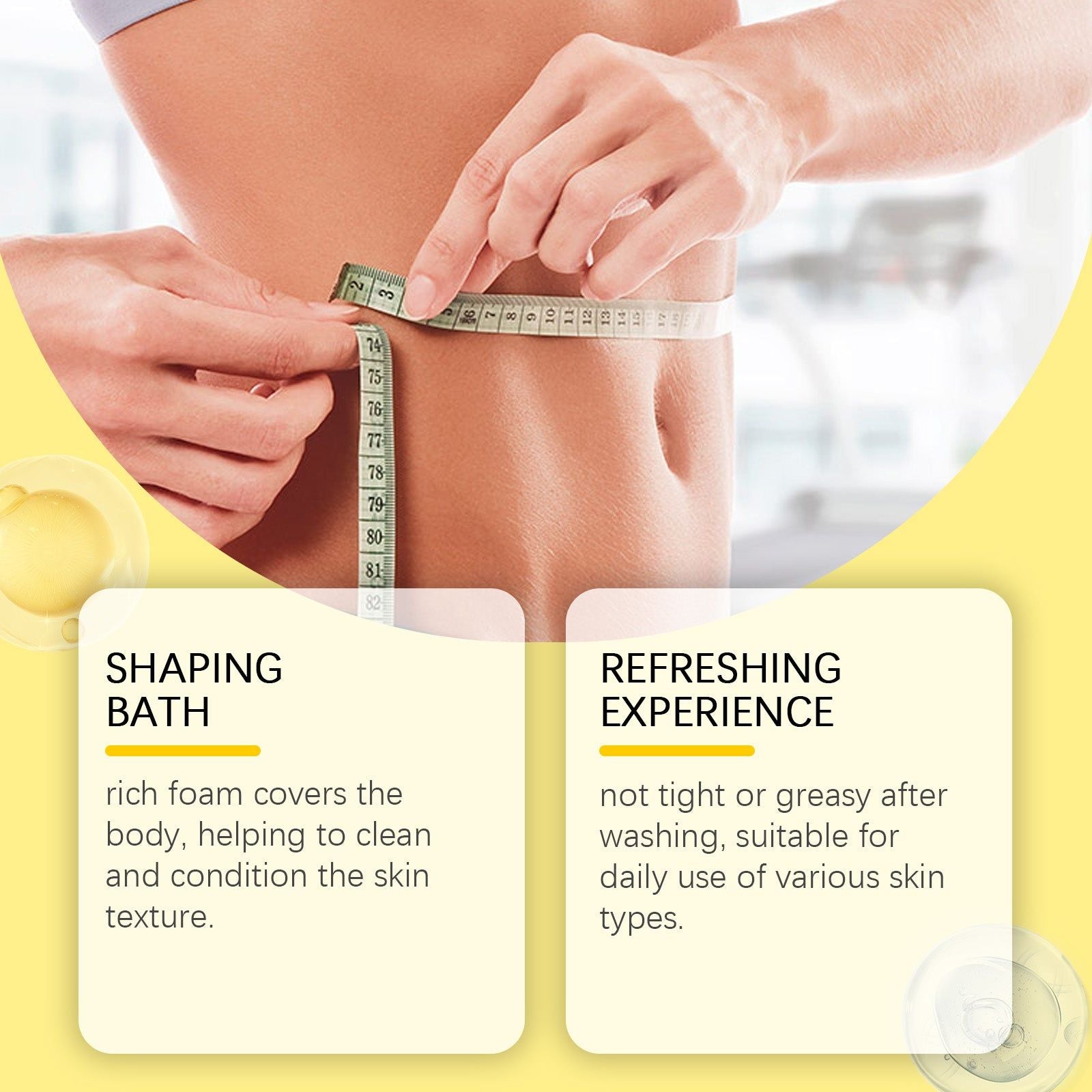 Daily Body Bath Soap, Softening, Cleansing, Skin Care, Household, Gentle Massage ,100g