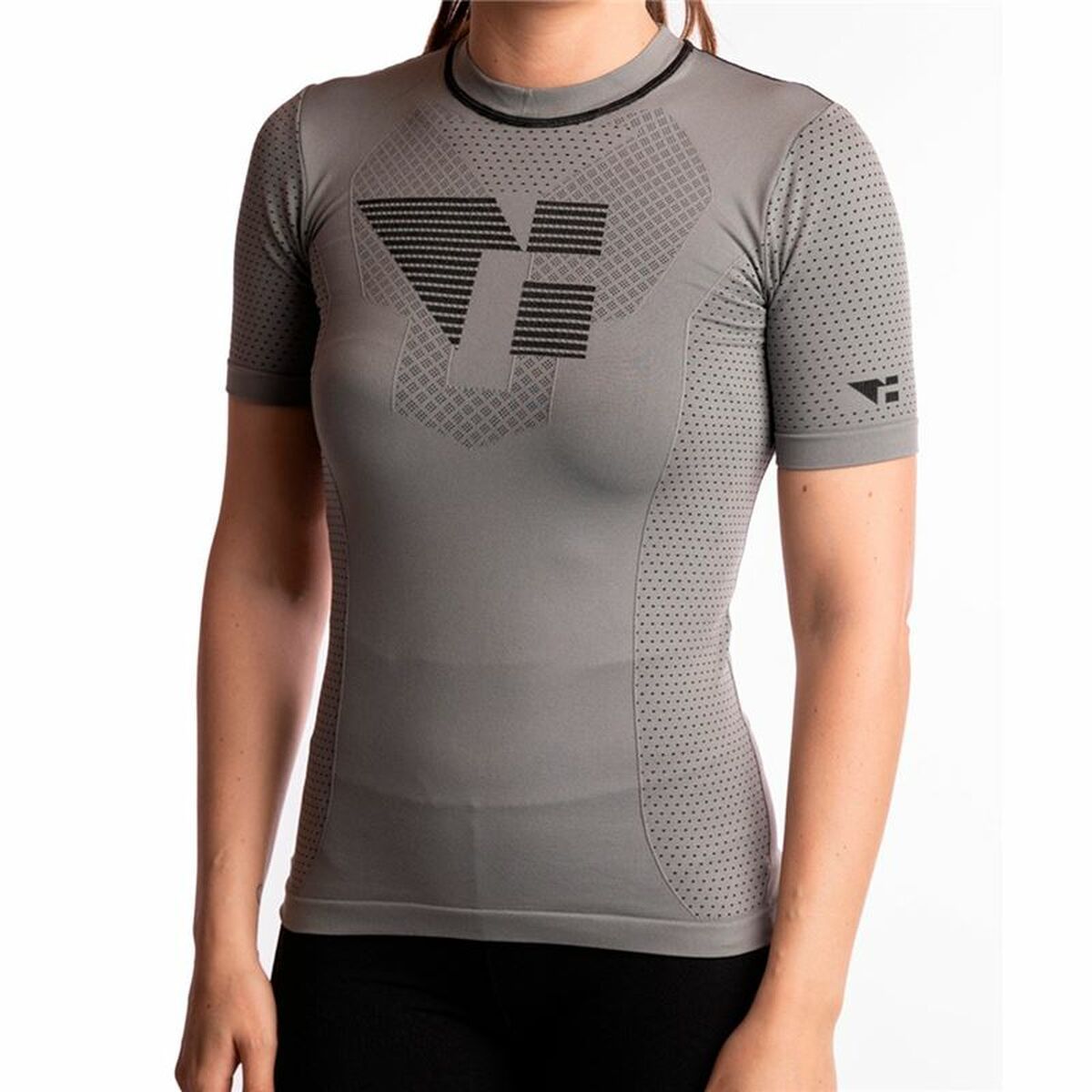 تي شيرت رجالي بأكمام قصيرة Hanker Yod رمادي