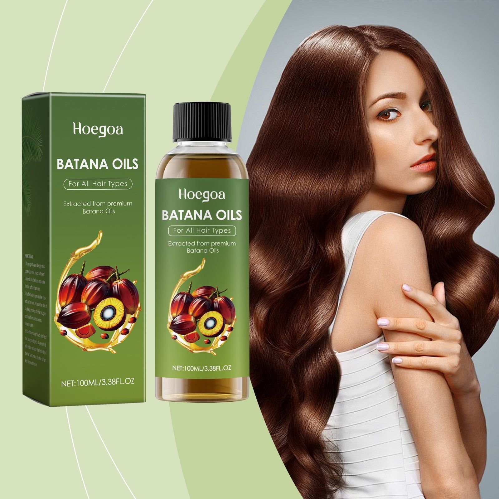 Batana Hair Care Essential Oil, Nourishing, Hydrating, Repair, Smoothing, Natural Hair Care ,100ml