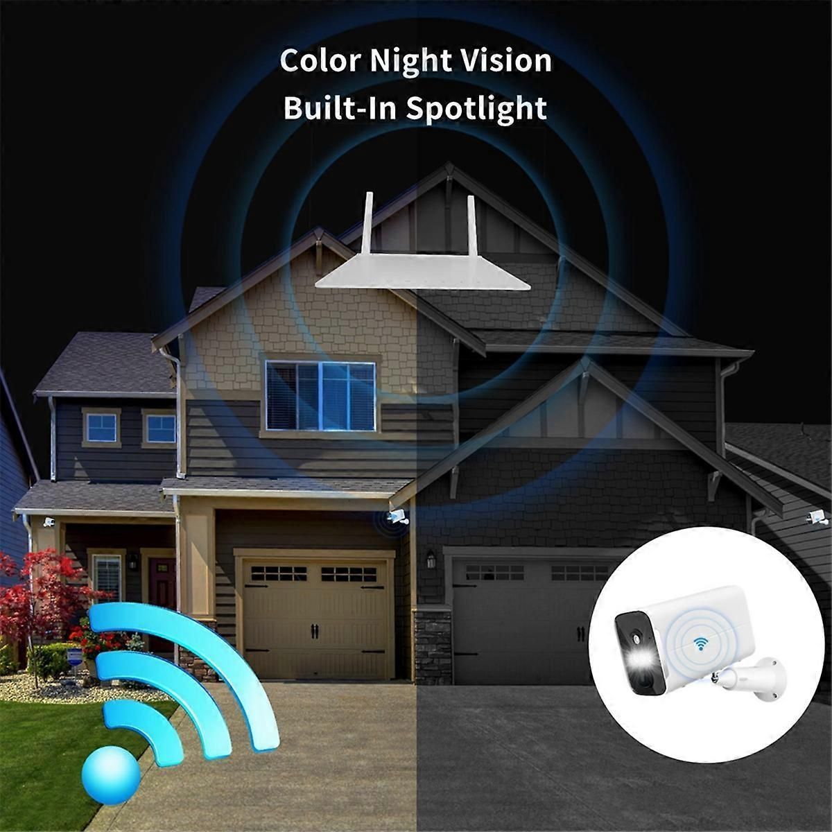 4G Wireless Outdoor Security Camera With Night Vision and PIR