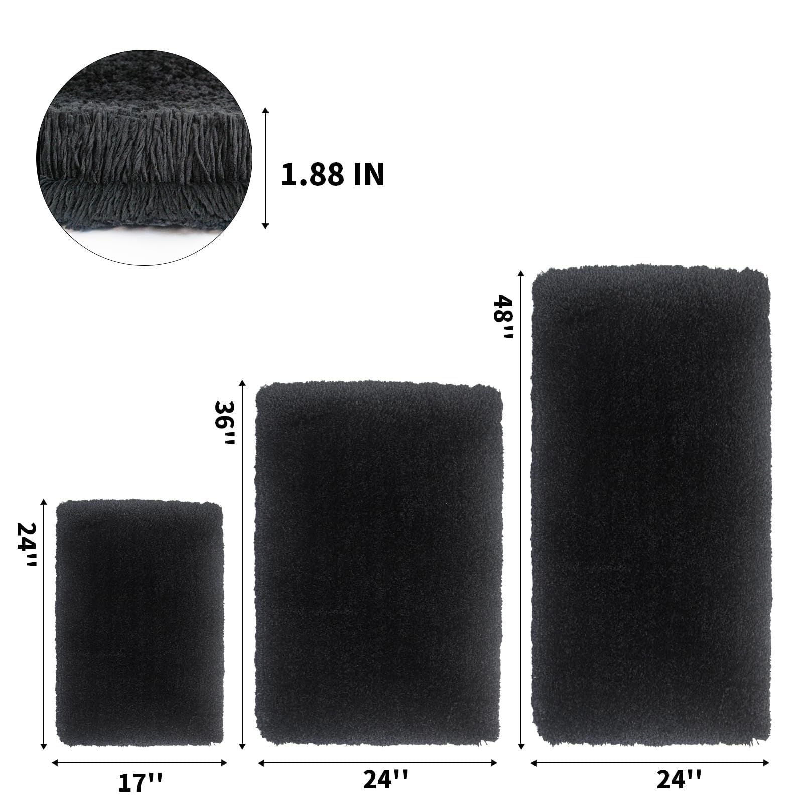 AIESY® Washable Plush Luxury Soft Shaggy Disolla Bath Mat