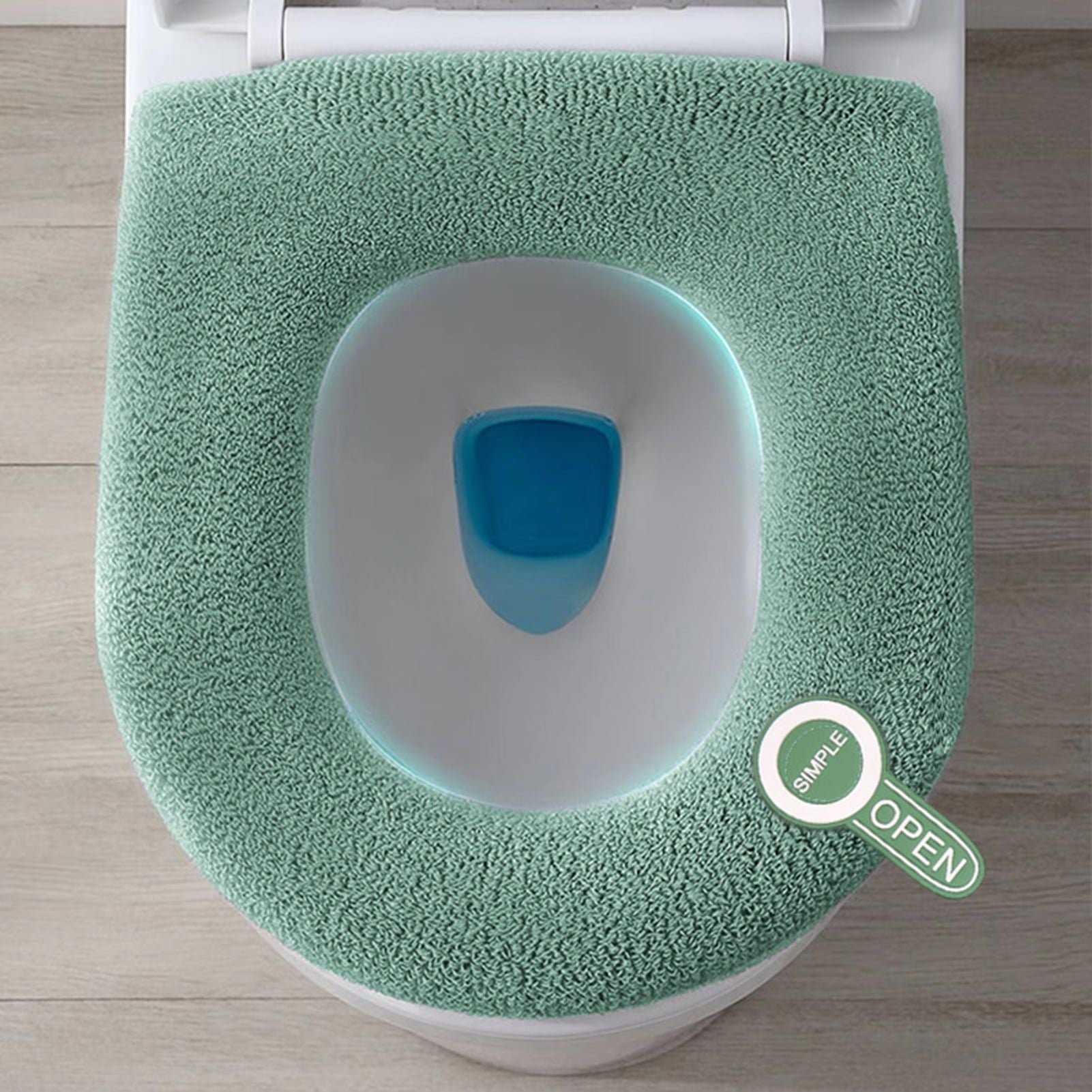 Bathroom Toilet Seat Covers Knitted Style Winter Toilet Seat Cushion Cover