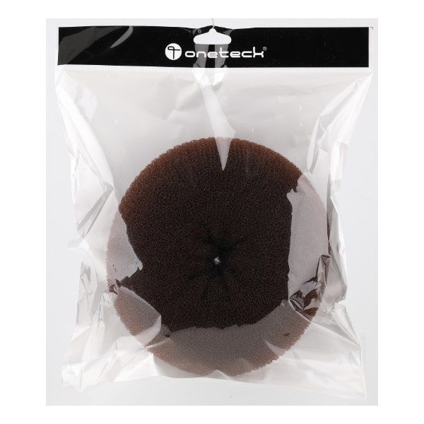 Onetech Hair Bun, Brown, 18cm