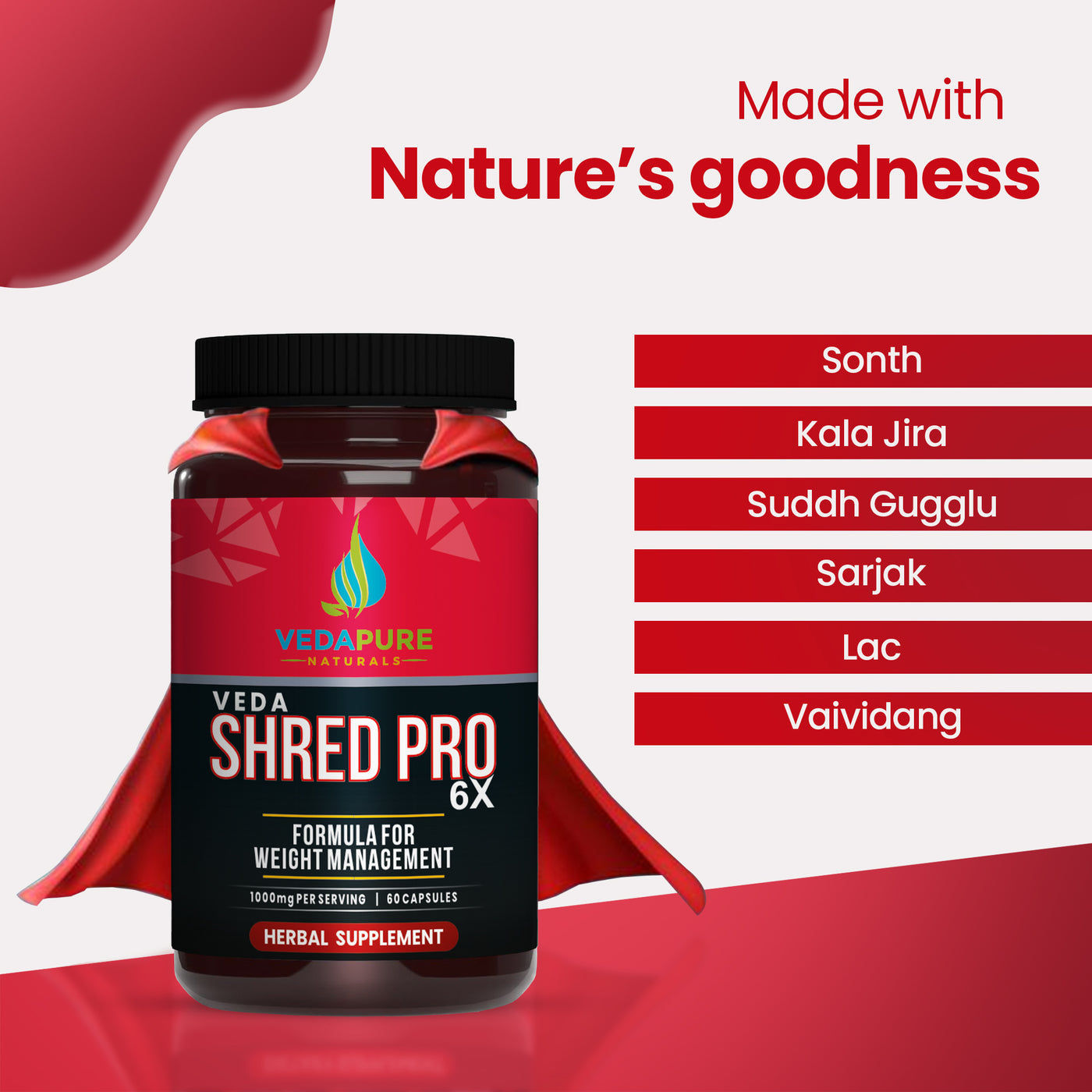 Vedapure Shared pro 60 Capsules