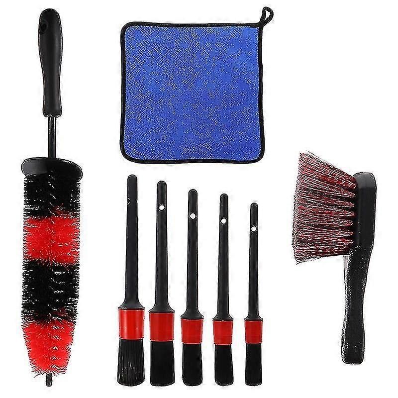 8pcs Car Wash Detail Brushes Set