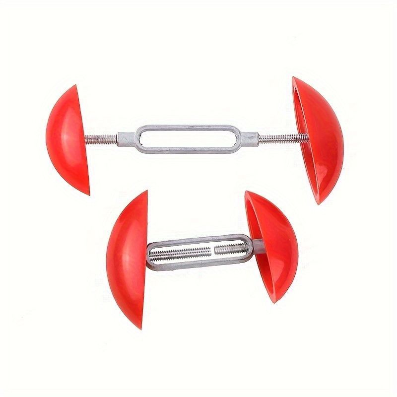 2pcs Adjustable Shoe Stretcher Plastic Shoe Tree Mini Travel Shoe Shaper Holder for Men Women
