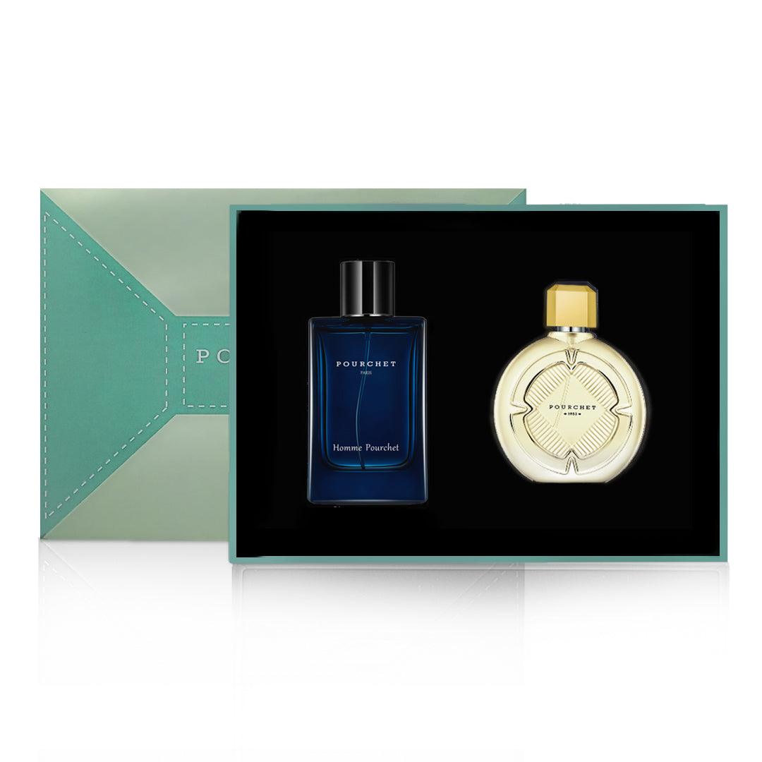 POURCHET UNISEX TIFFANY BOX  2PCS SET (100ML+50ML)