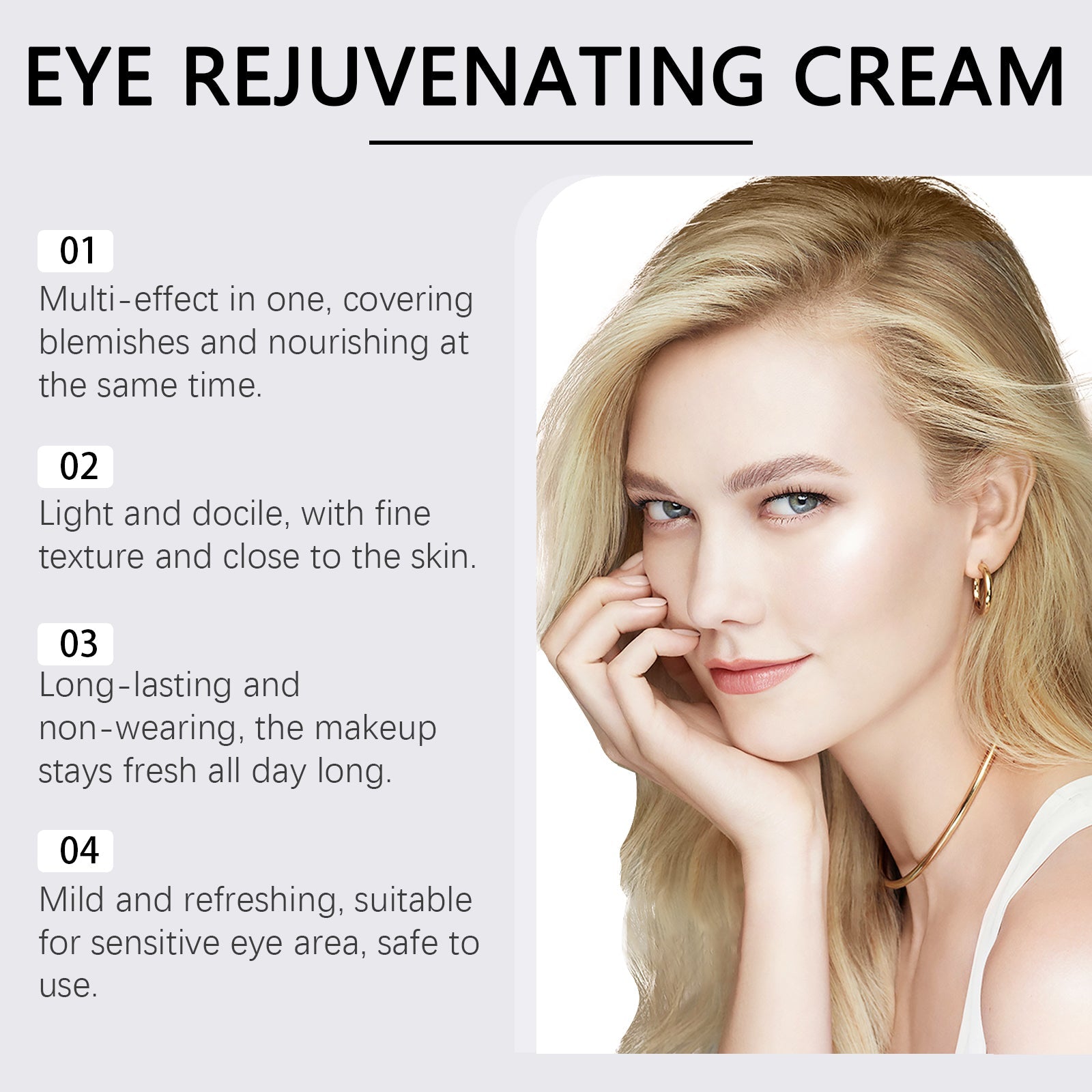 Centella Eye Concealer, Brightening, Hydrating, Natural Eye Care, Lightweight ,40ml