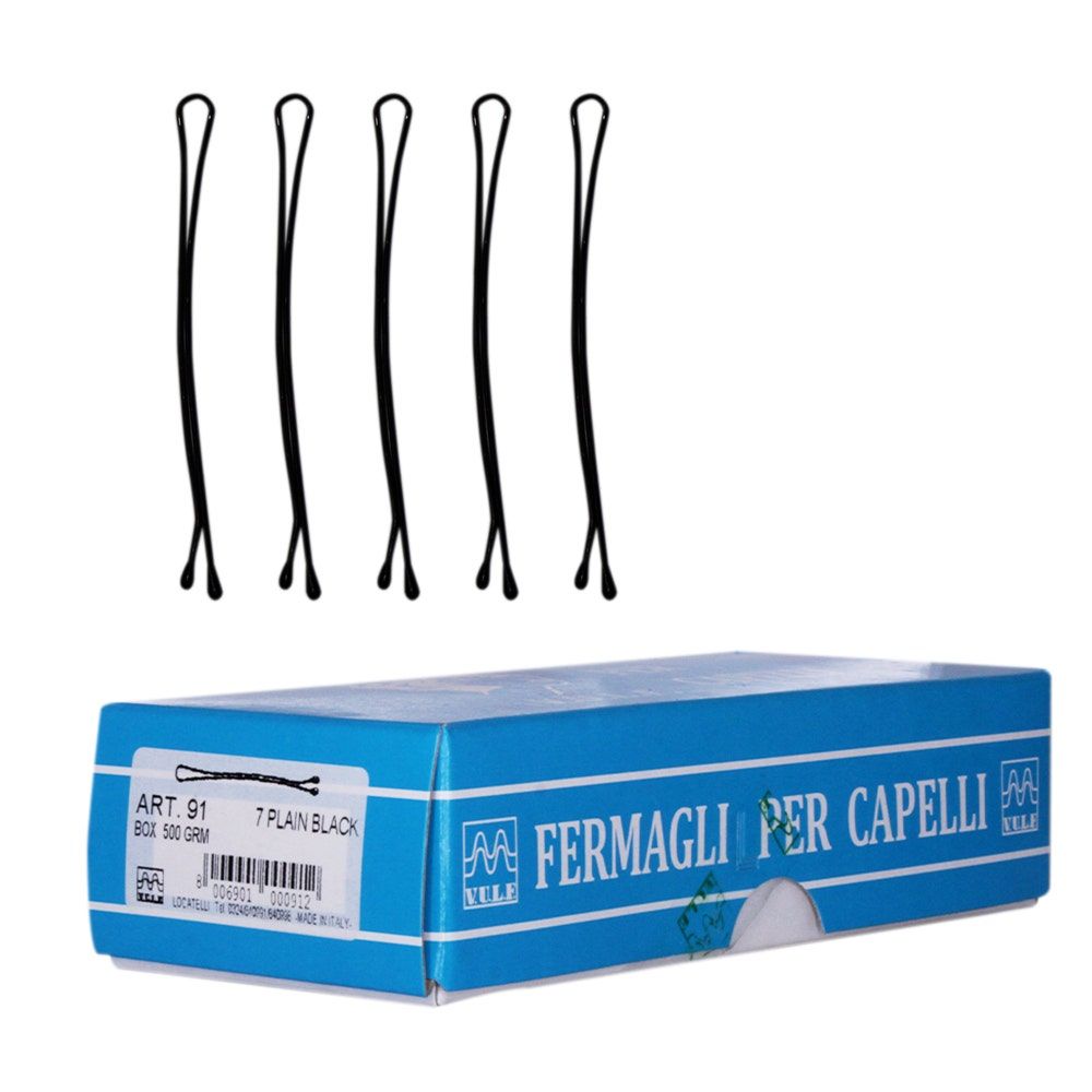 Locatelli Hairgmrip Plain Black N.7, 500gm, Article 91