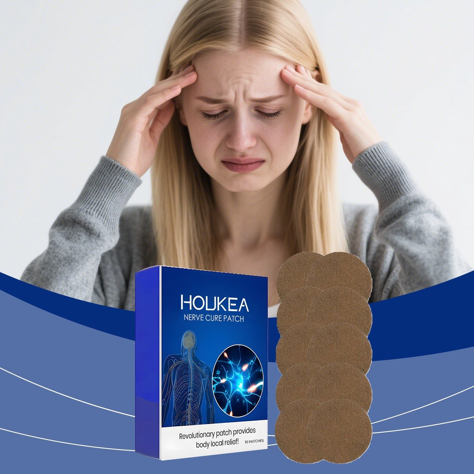 Boost Energy with Local Care Patches, Portable Relaxation for Busy Families ,10pcs