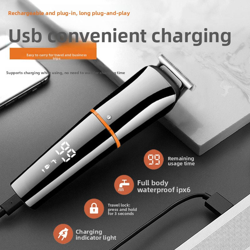 6-in-1 Men's Hair Trimmer and Grooming Kit