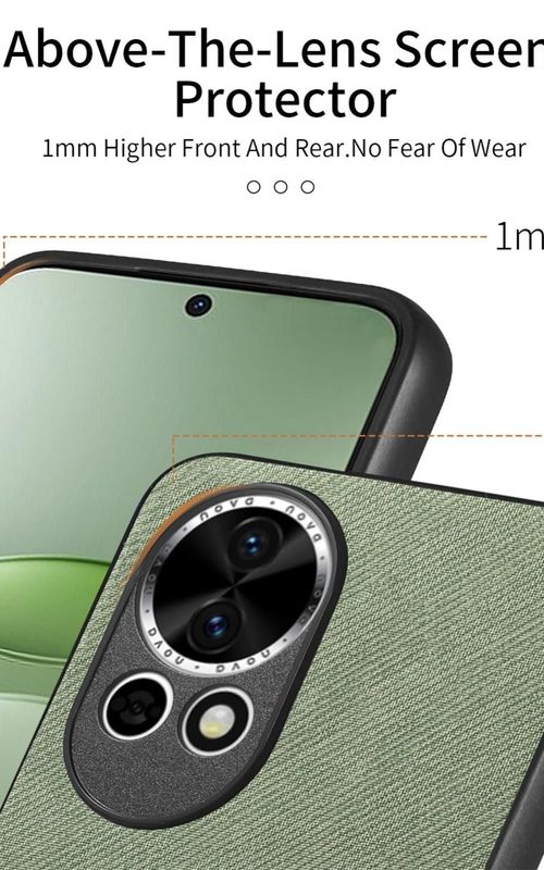 Twill Fabric Leather Phone Case For Huawei nova 13 Pro