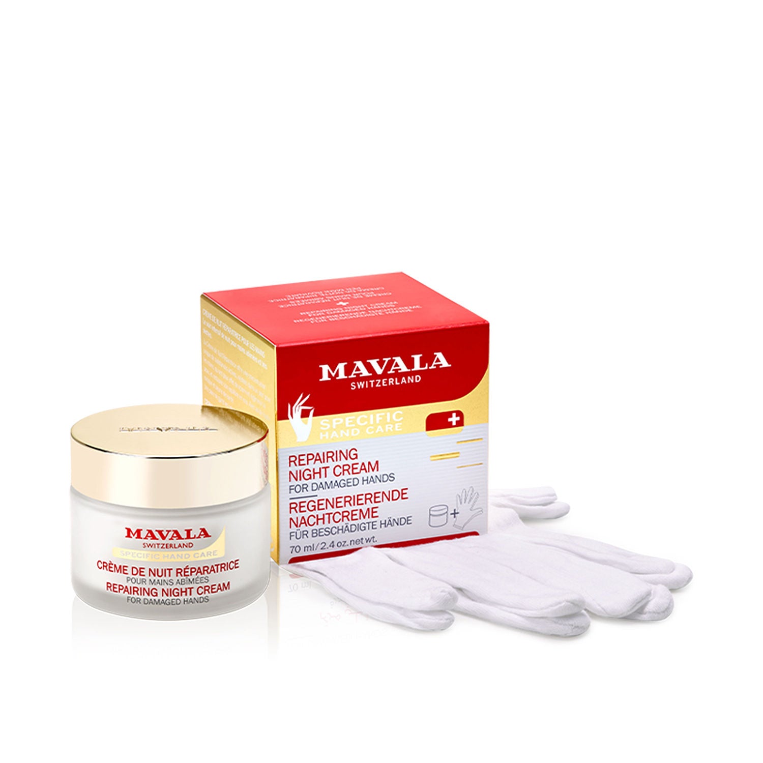 Mavala Repairing Night Cream for Hands, 70ml