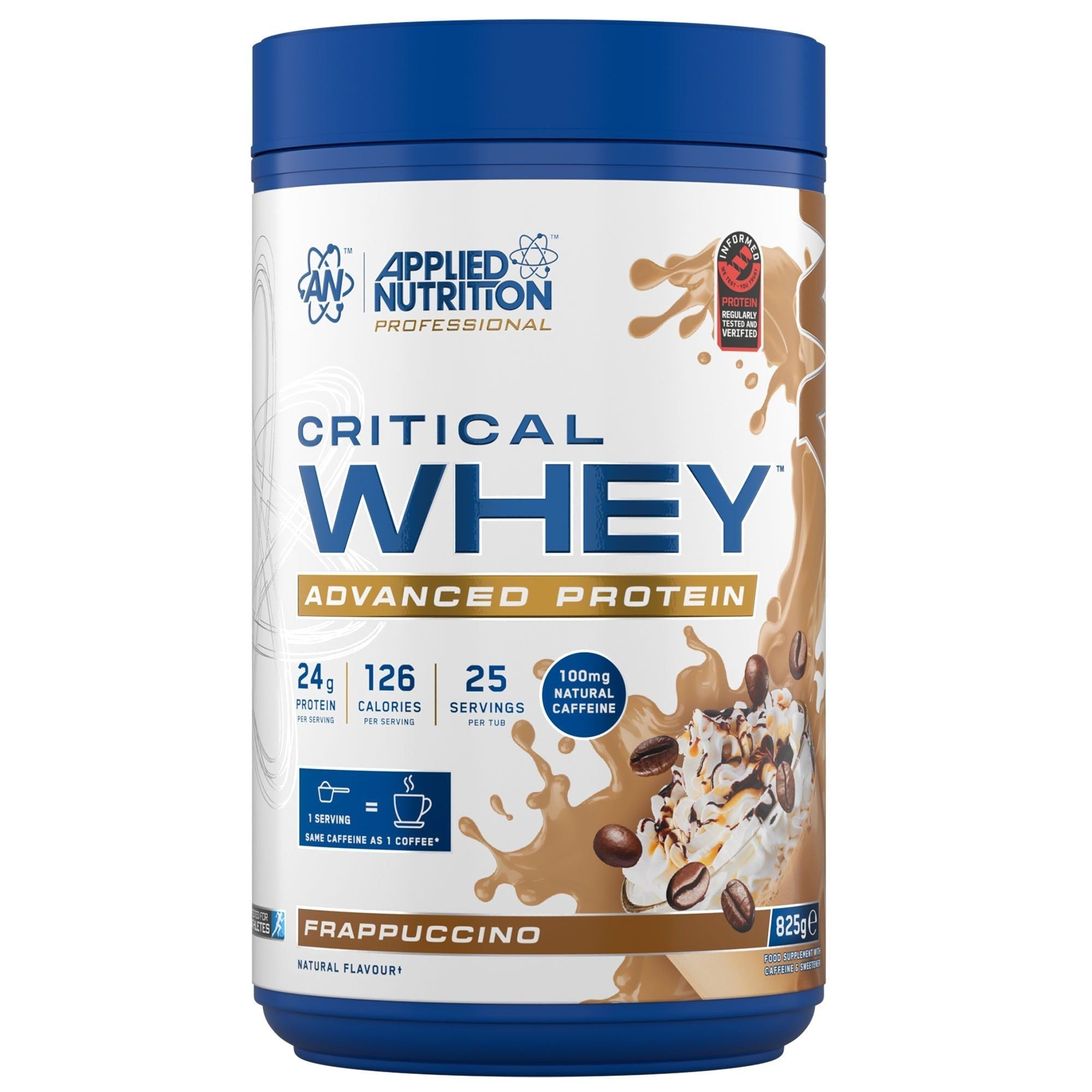 AN CRITICAL WHEY 825G FRAPPUCCINO