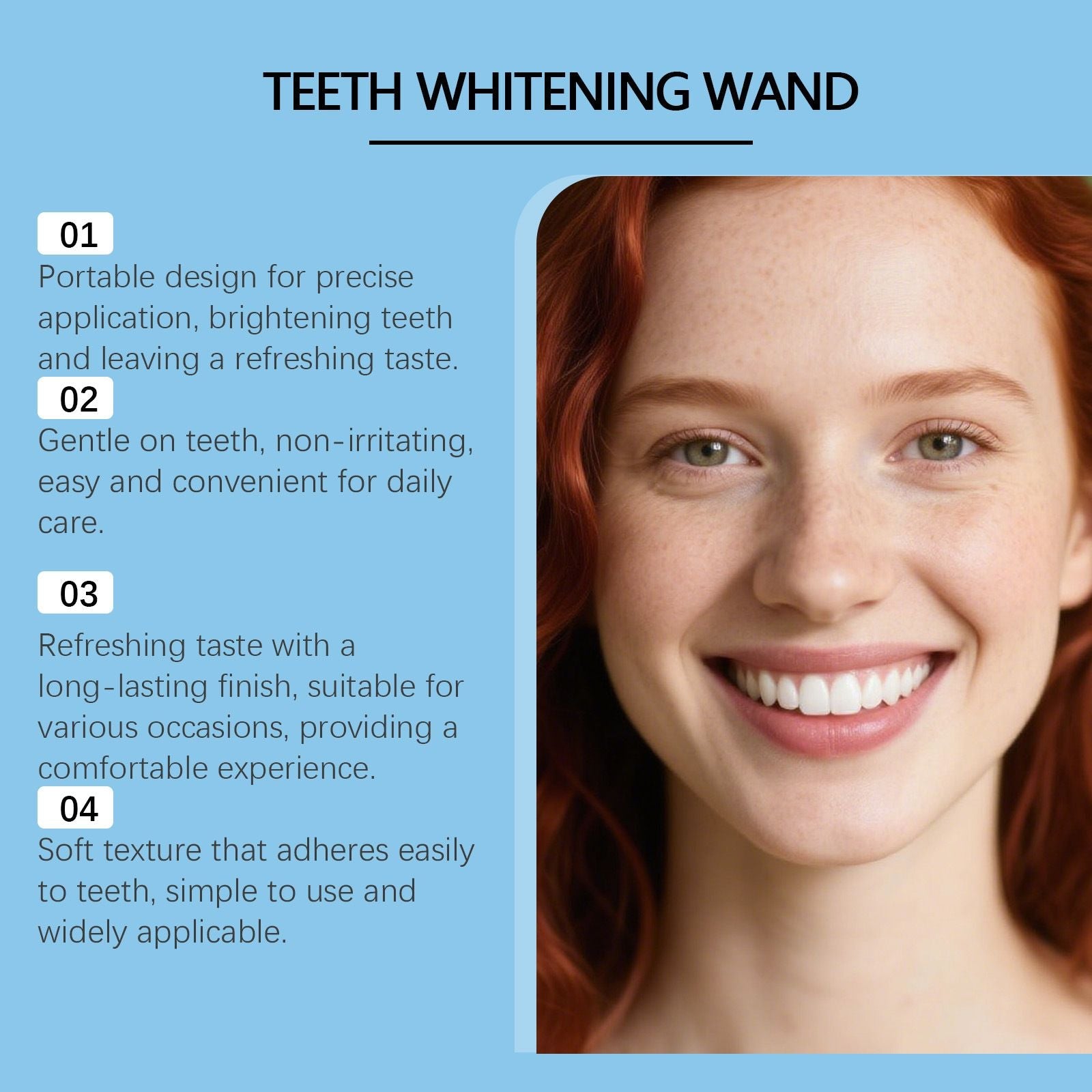 Teeth Whitening Pen Stain Removal Gel 1.7ml