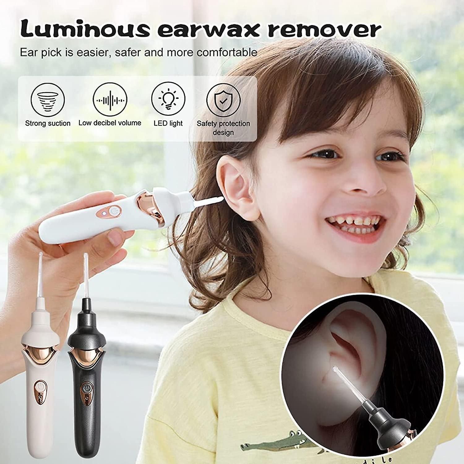 Electric Ear Cleaner Vacuum Earwax Removal Suction Cleaning Device