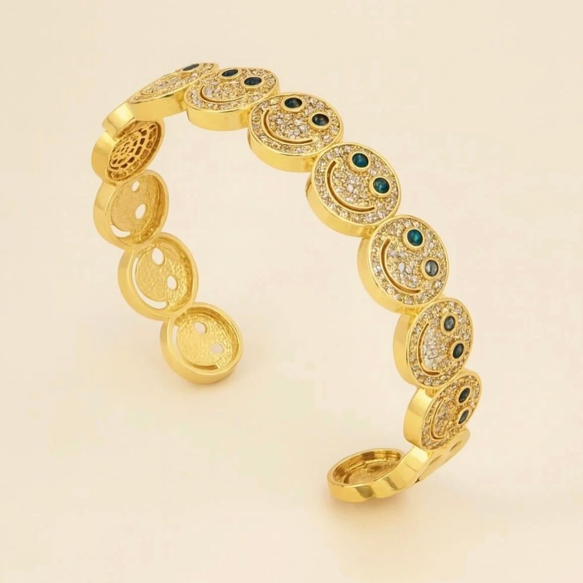 Smiley Face Bangle