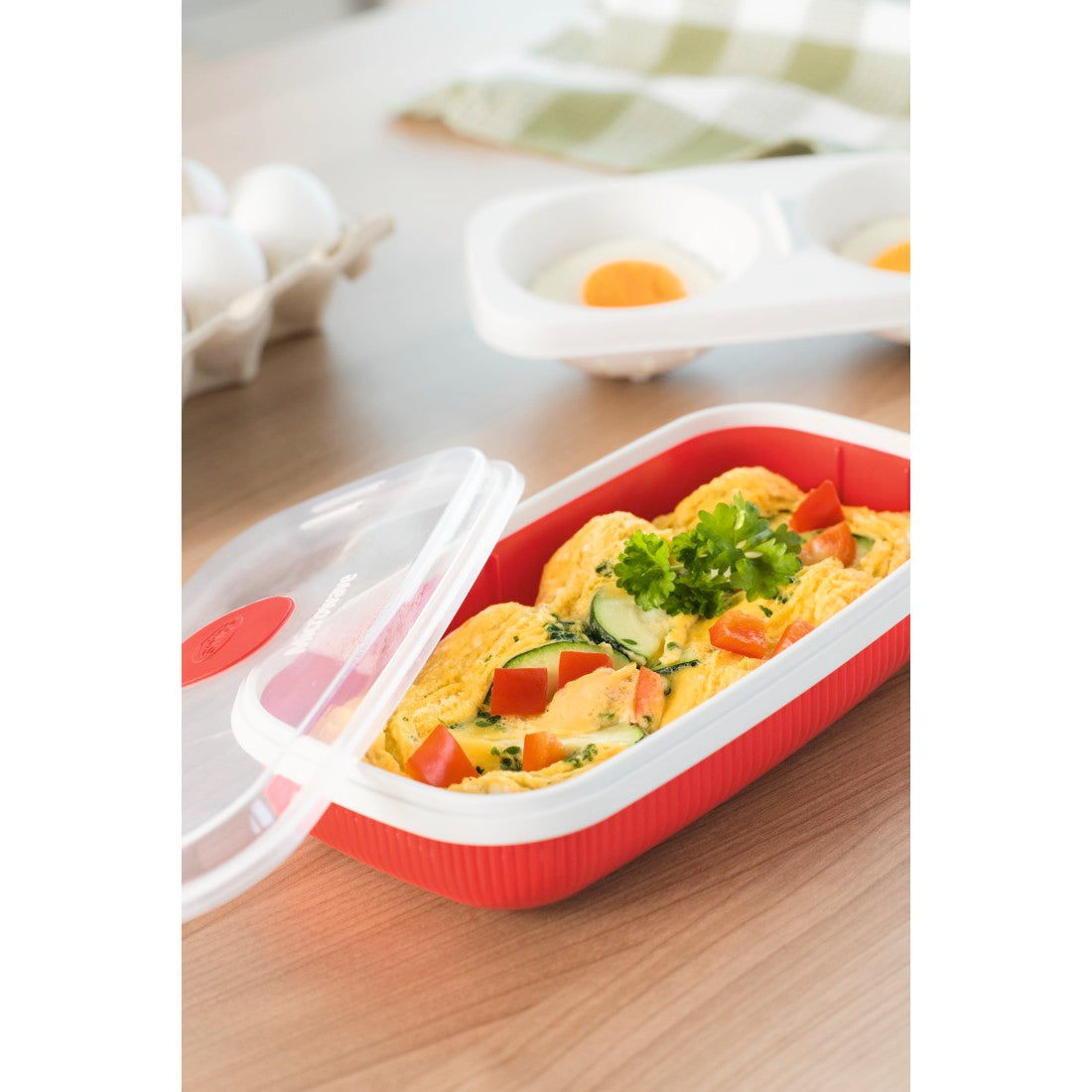 XAVAX 111486 Microwave Omelette Maker, PP, 0.75 l