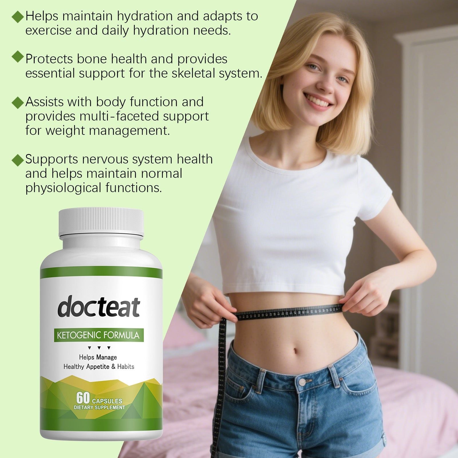 Boost Your Body Management, Energy & Metabolism Support, Light & Effective ,60 capsules