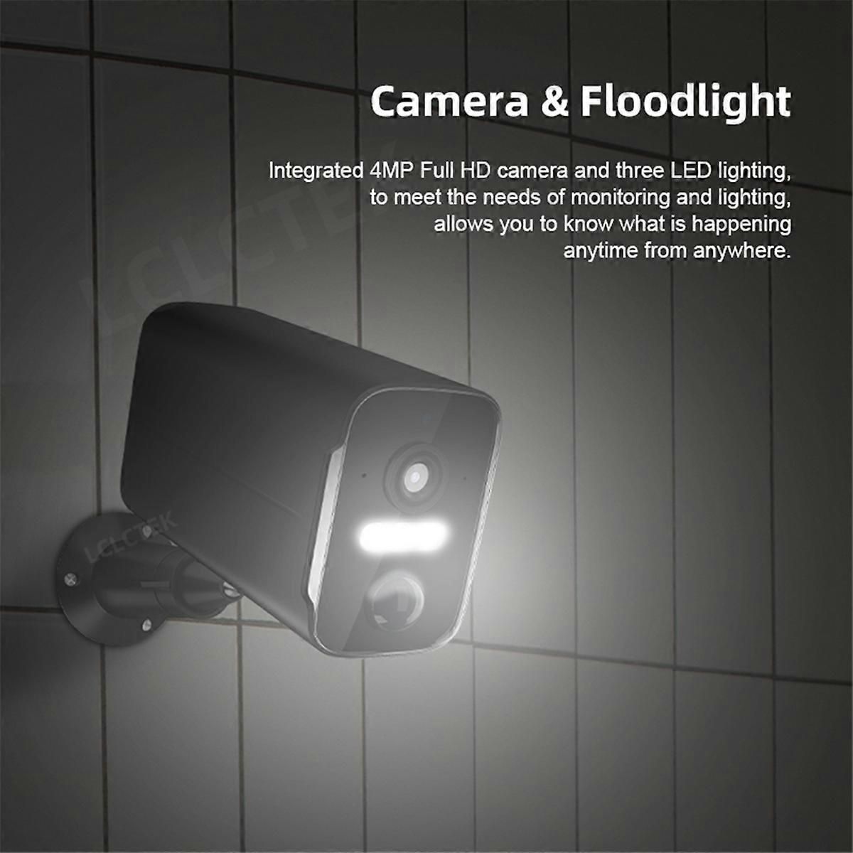 4G Wireless Outdoor Security Camera With Night Vision and PIR
