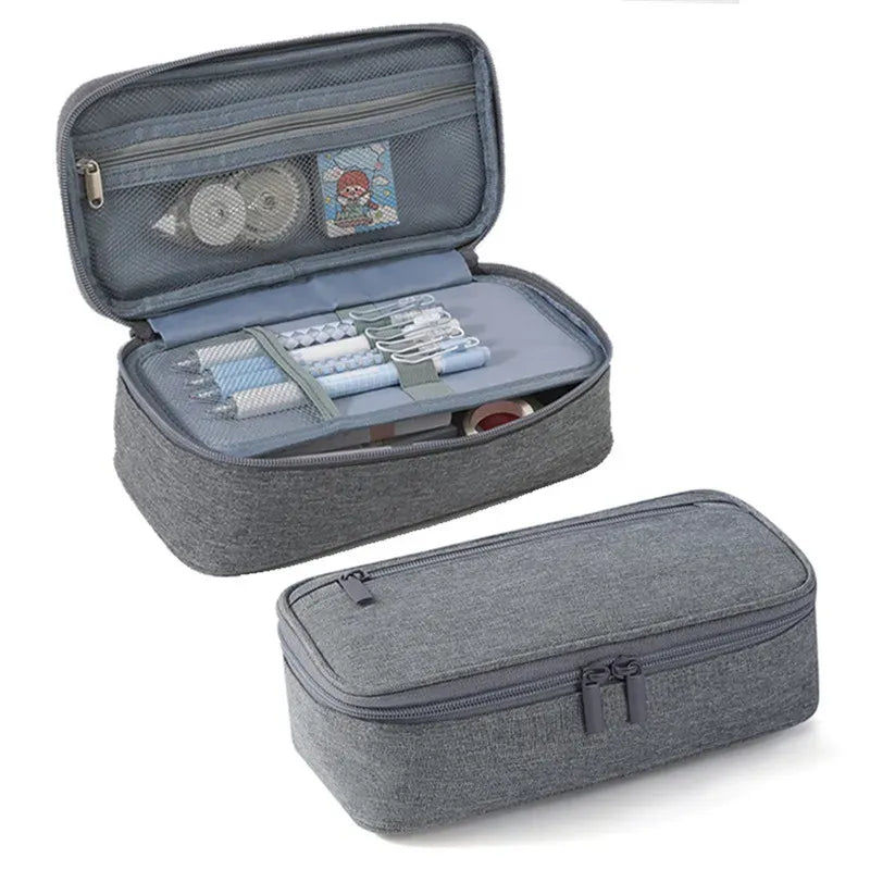 Large Capacity Pencil Case Pen Storage Bag Storage Pouch Student Stationery Boxes