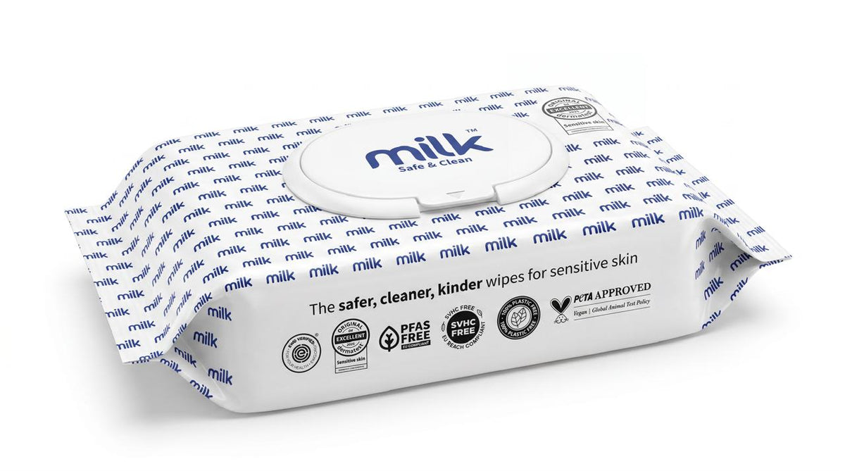 MILK™ Water Wipes – Safe & Clean for Sensitive Skin