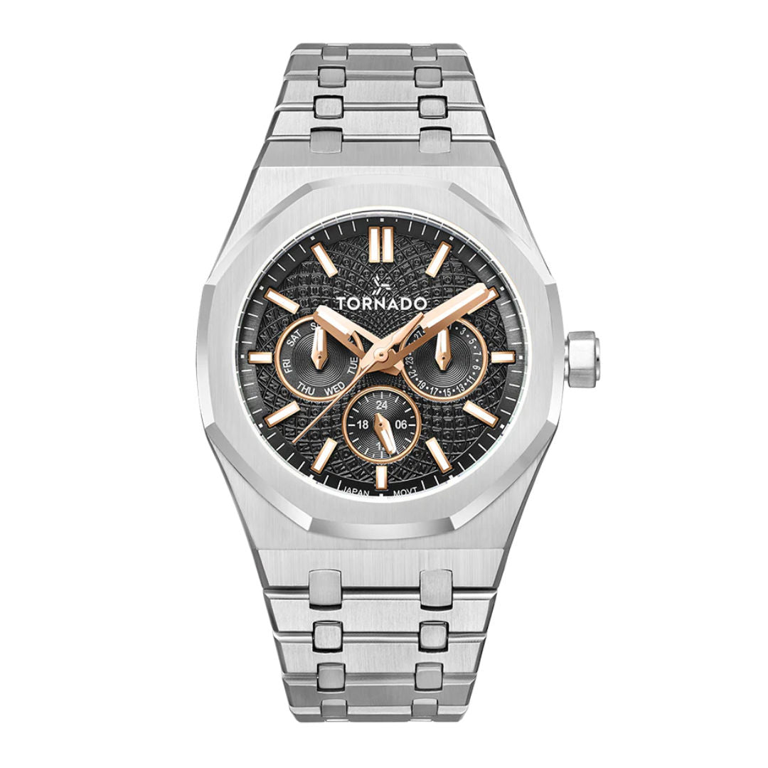 Tornado Men's Multi Function Watch, T23104 Series