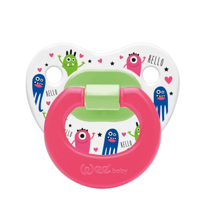 Weebaby Silicone Patterned Soother No.3, Code 835