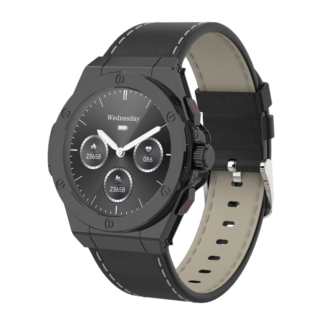 Levelo Oak Automatique Hybrid Smartwatch with Extra Strap