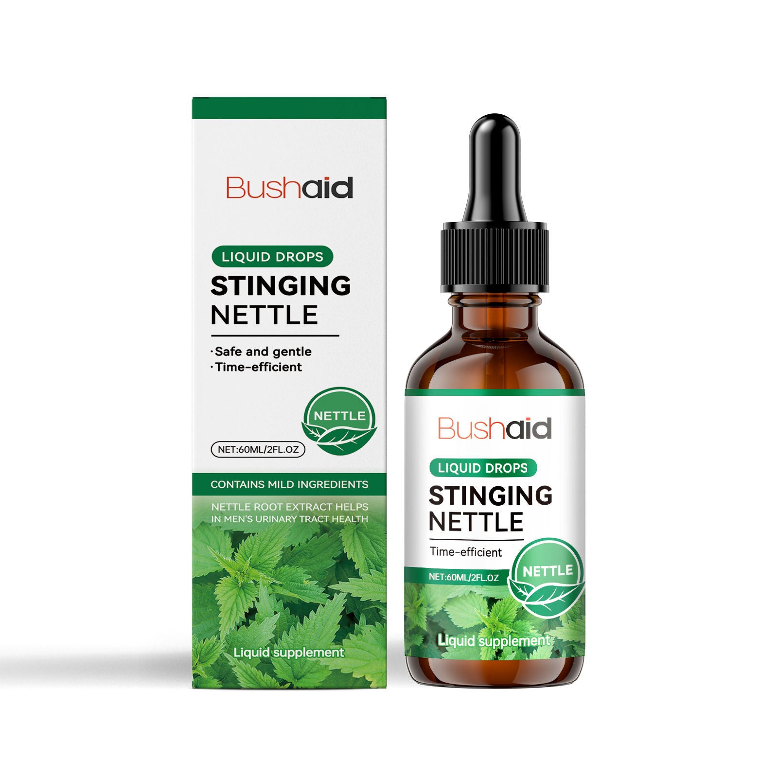 Boost Your Body Care with Nettle Root Drops, Natural Urethral Support, Vitality Enhancer ,60ml