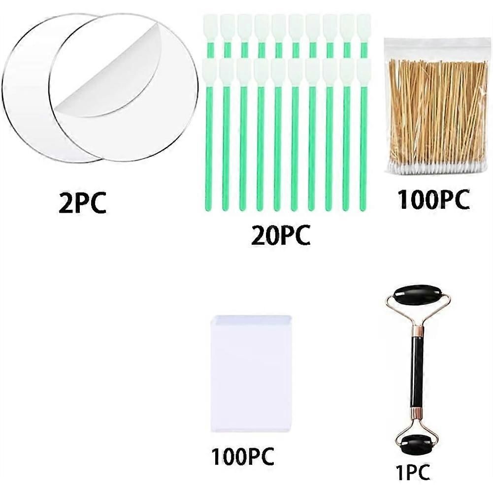233 Pcs Card Cleaning Kit, 10-in-1 Polishing,Card Flattening Kit, Trading Card Cleaning, for Rated Card Care
