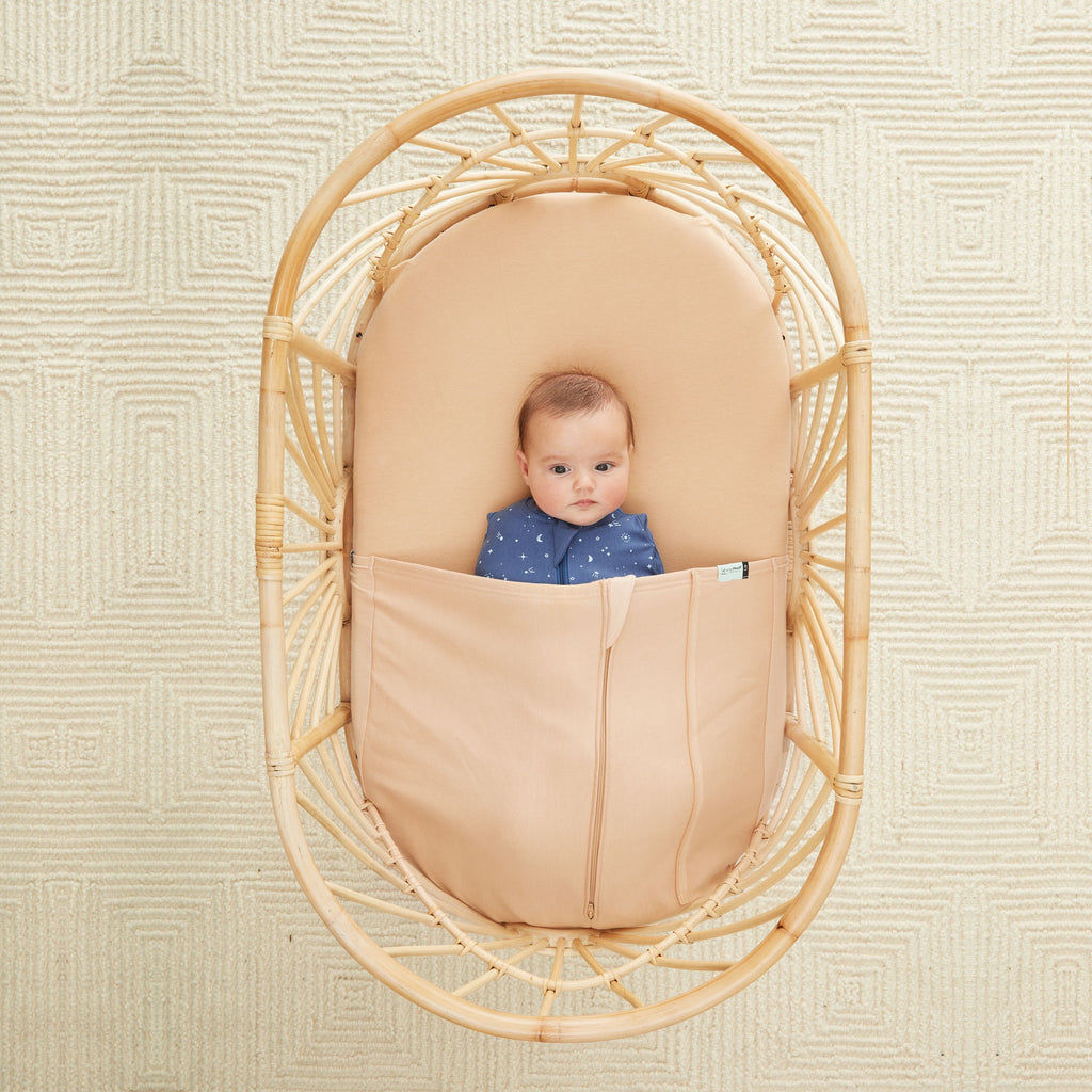 Fitted Sheet - Wheat (Basinette)