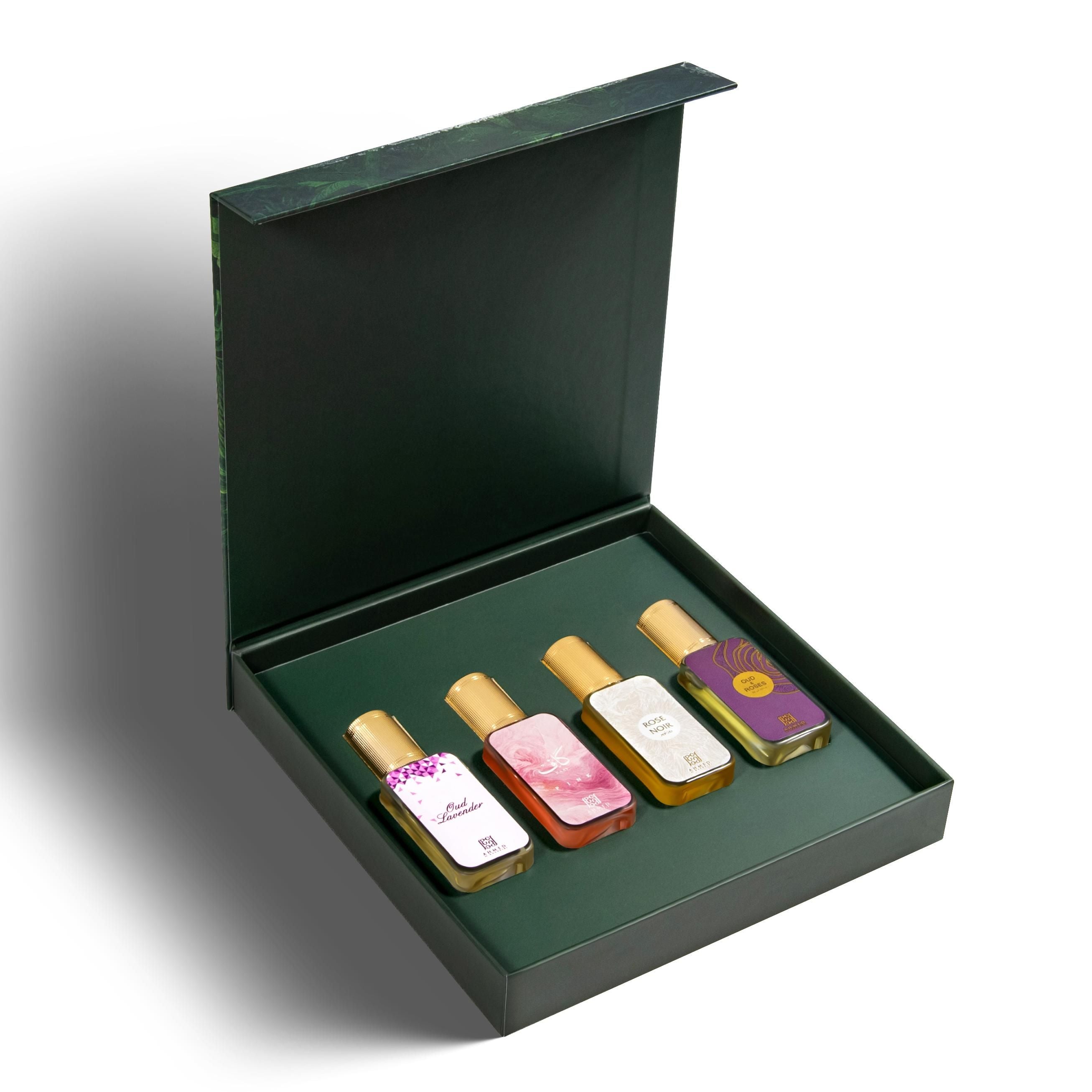 Ahmed Al Maghribi "Tulum Jungle Prestige" Fragrance Collection Set, Set of 4x15ml