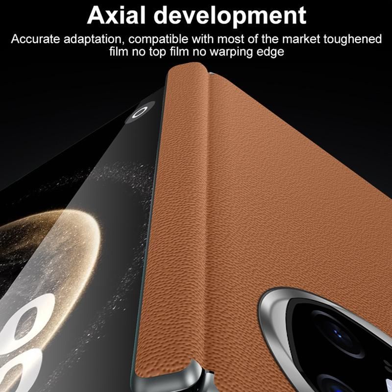 Frameless Leather Hybrid PC Case For Huawei Mate X6