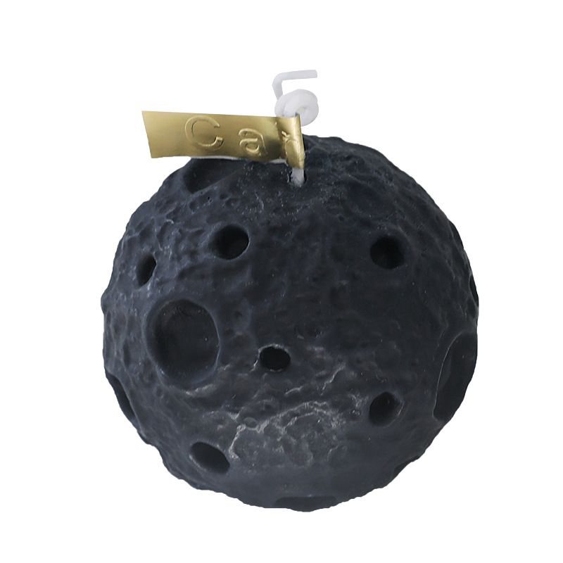 2pcs Scented Candles Spherical Moon Aromatherapy Candles Home Décor For Souvenir