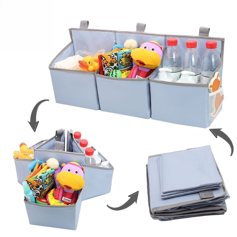Hanging Diaper Caddy Organizer Durable Baby Organizer Diaper Stacker for Changing Table