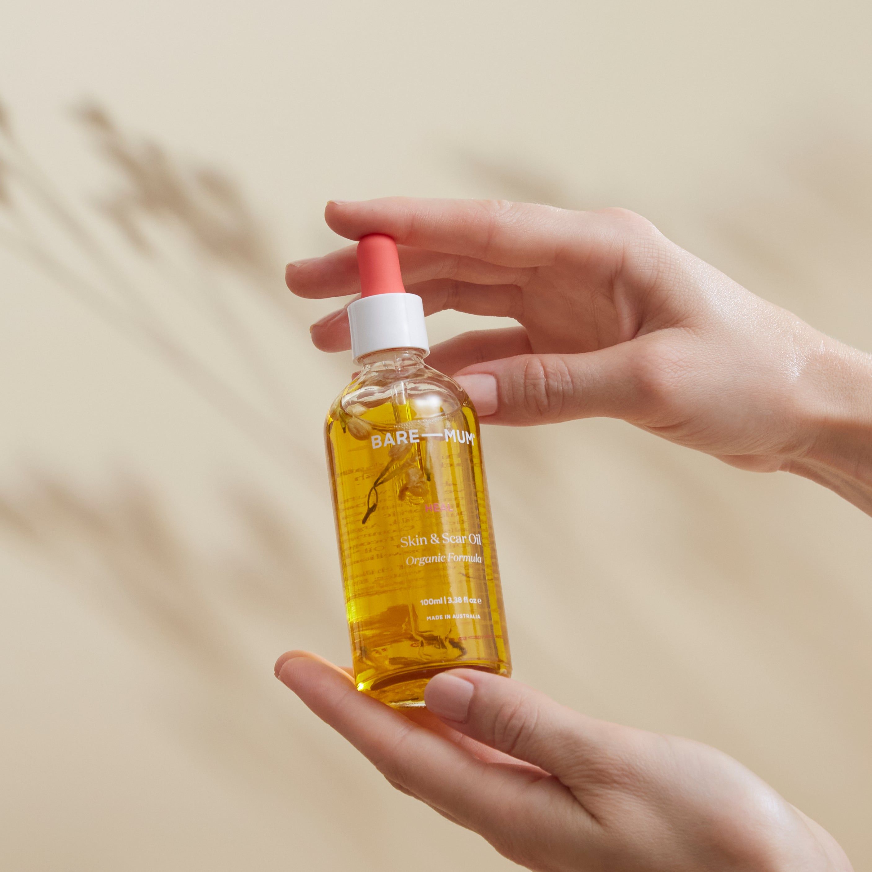 زيت BareMum للبشرة والندبات
