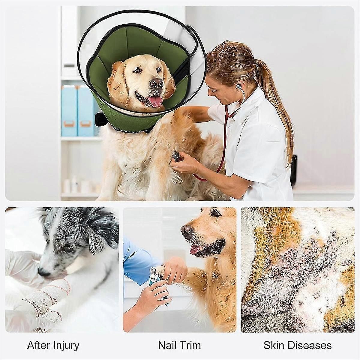 Animal Cone For Animal After Surgery,soft Animal Cones For Animal ,pet Recovery Cone,adjustable E-collars For Animal