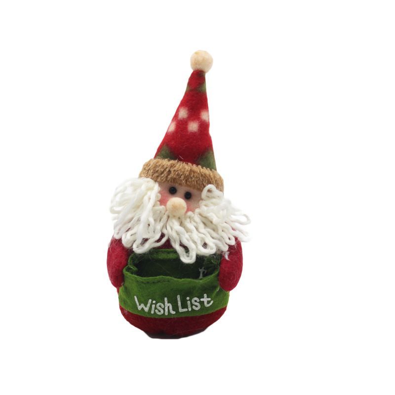 Christmas Plush Toys Santa Claus Snowman Plush Doll Christmas Decoration