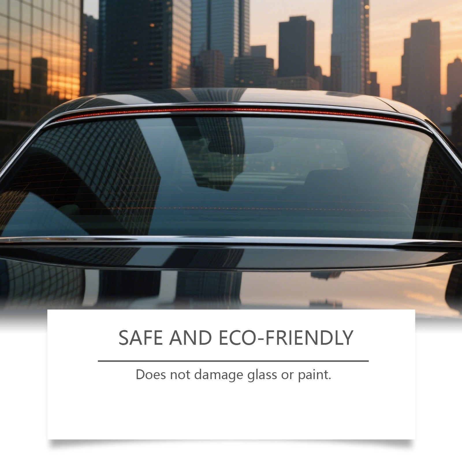 Car Glass Cleaner, Fog-Free, Dirt & Oil Removal, Fast Car Cleaning Solution ,100ml