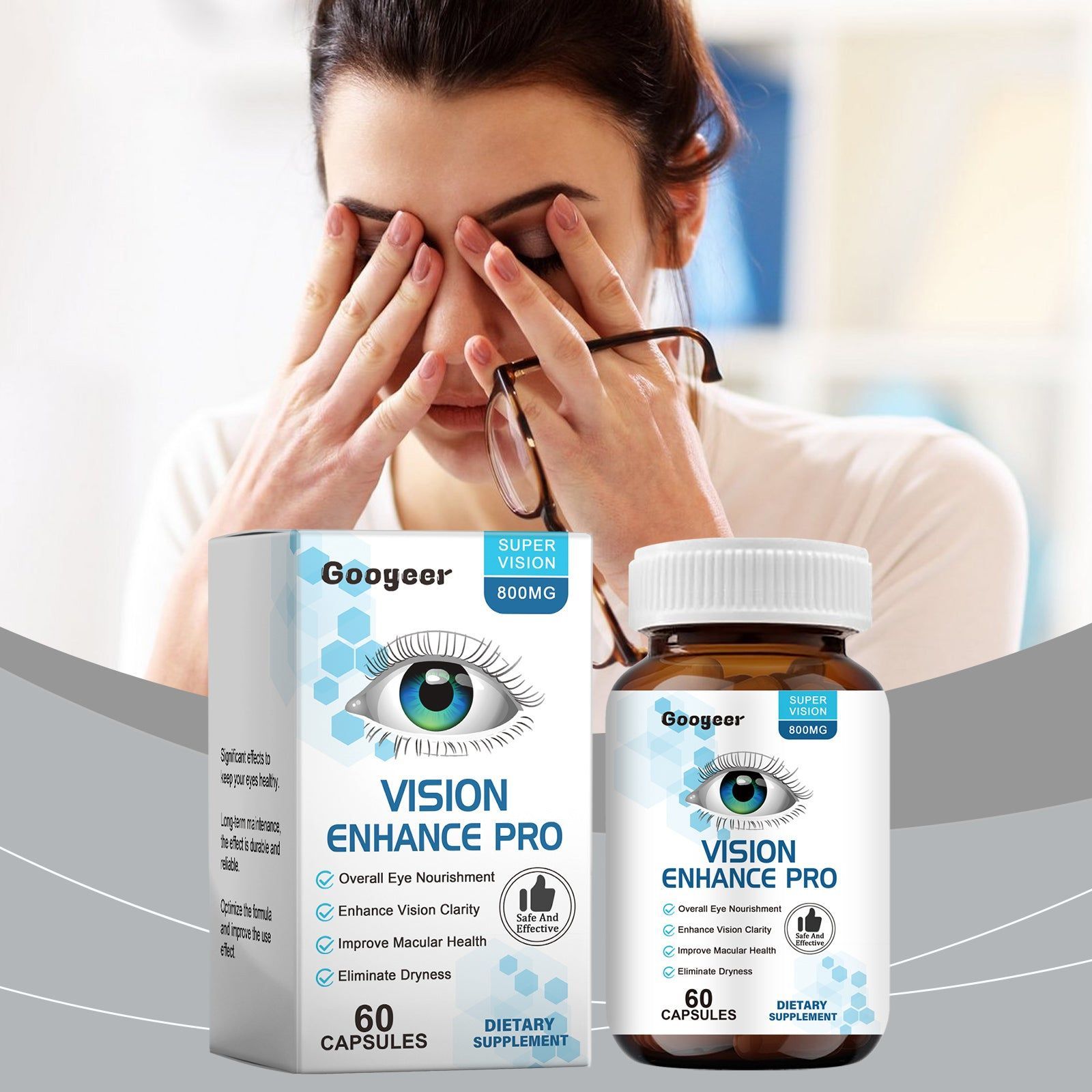 Boost Your Body Care with Vitamin C Capsules, Enhance Vitality, Support Immunity ,60 capsules