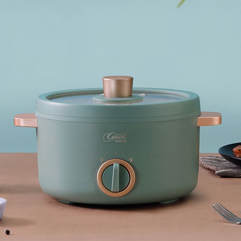 Electric Cooking Pot Multifunction Small Electric Cooker For Cooking Steaming Hot Pot