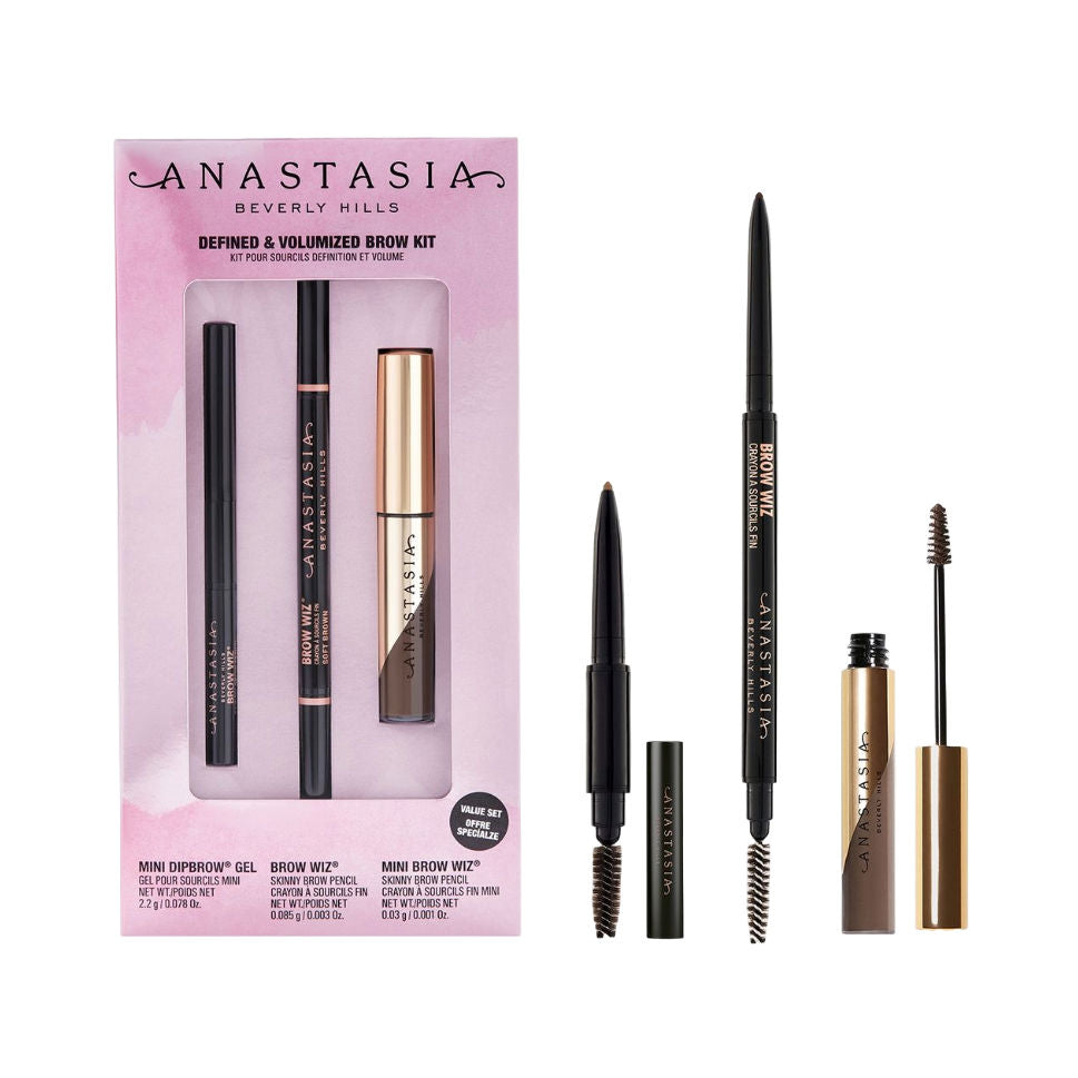 Defined & Volumized Brow Kit - Taupe