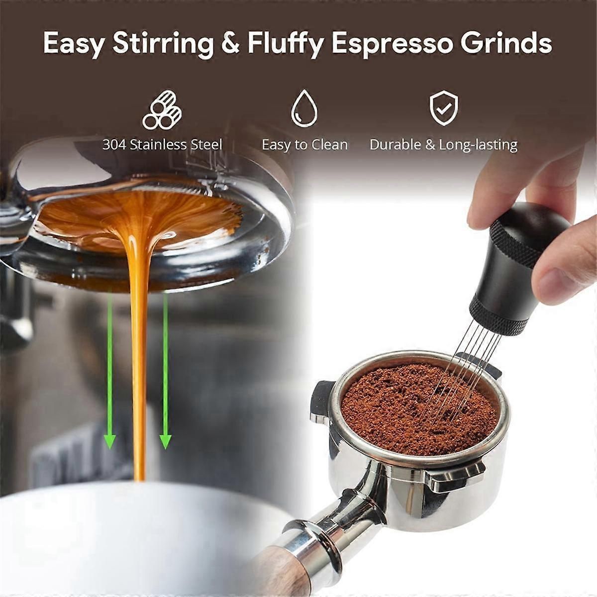 Espresso Tamper Kit 54mm With Coffee Accessories Set