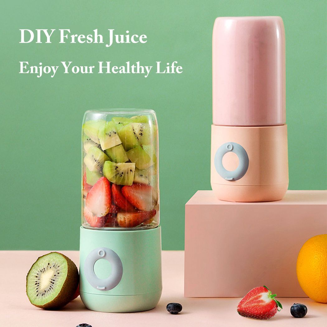 Mini Juicer Cup Handheld Electric Juicer Machine USB Friut Squeezer Personal Blender