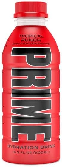 مجموعة متنوعة من مشروبات الترطيب "GroceriesRus Prime" - نكهة التروبيكال بانش، والليمون والليمون الحامض، والتوت الأزرق - 500 مل (زجاجة واحدة من كل نكهة)، عبوة من 3 زجاجات