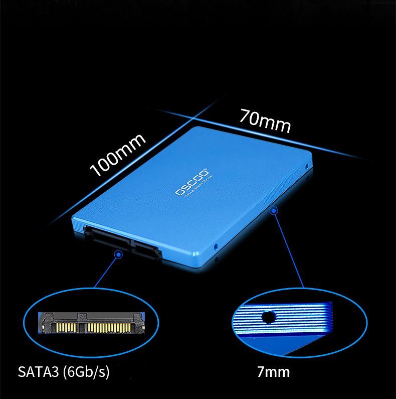 Solid State Drive 2.5 Inch SATA III Internal SSD For Desktop PC Laptop