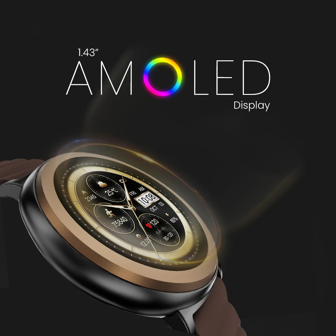 HiFuture AURORA Amoled 1.43" BT Calling smart watch