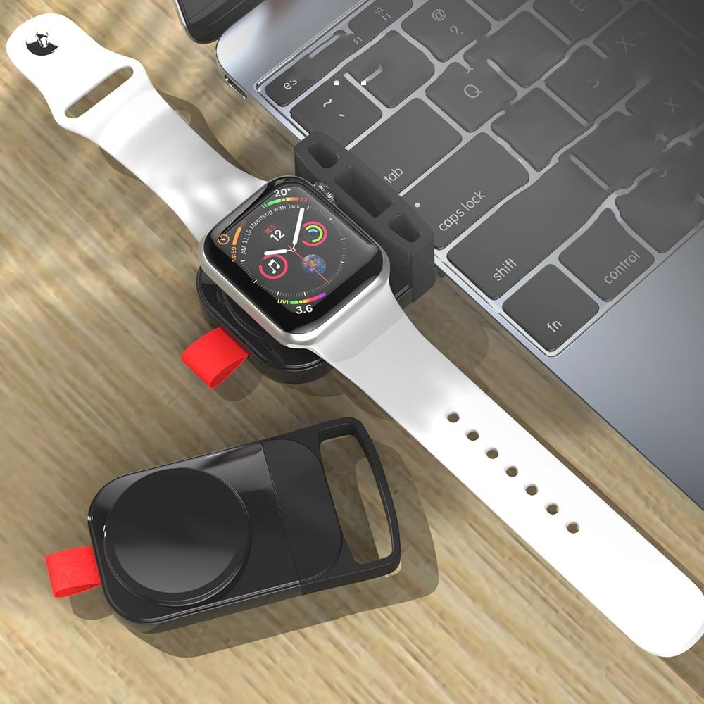 Portable Magnetic Wireless Charger For Apple Watch USB Fast Charging