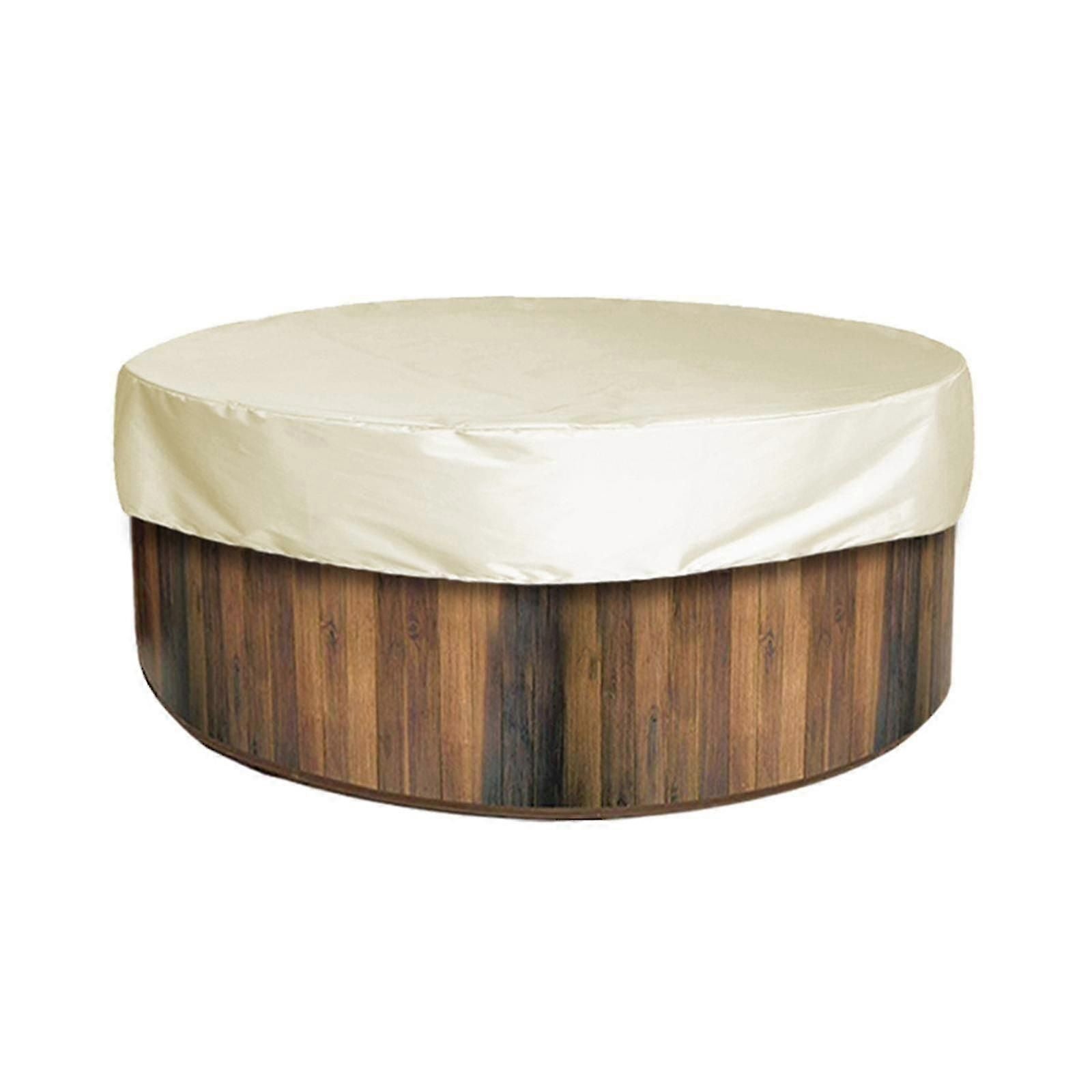 Circular Uv Resistant Hot Tub Cover For Outdoor Spa Hot Tub (excluding Water Bucket) zxin